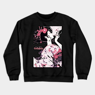 Geisha and Dragon 7011 Crewneck Sweatshirt